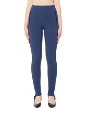 Balenciaga Fitted Blue Jersey Fuseau Pants 131635